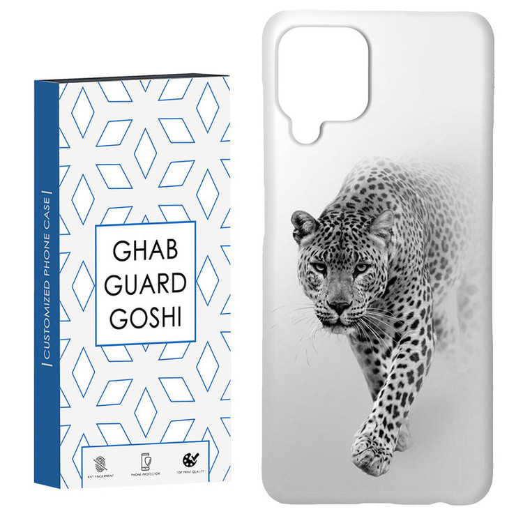 کاور قاب گارد گوشی طرح پلنگ کد Dimo-651 مناسب برای گوشی موبایل سامسونگ Galaxy A12 / Galaxy M12