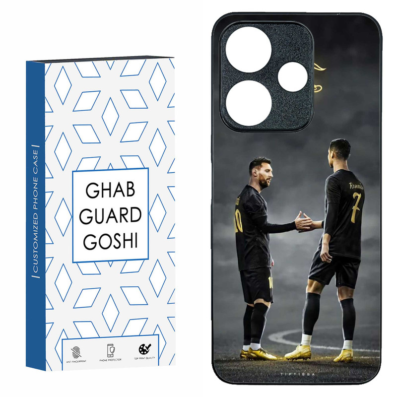 کاور قاب گارد گوشی طرح مسی رونالدو کد TPU-137 مناسب برای گوشی موبایل شیائومی  REDMI 13