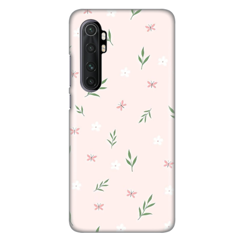 کاور طرح گل صورتی کد DIMO-056 مناسب برای گوشی موبایل شیائومی MI NOTE 10 LITE
