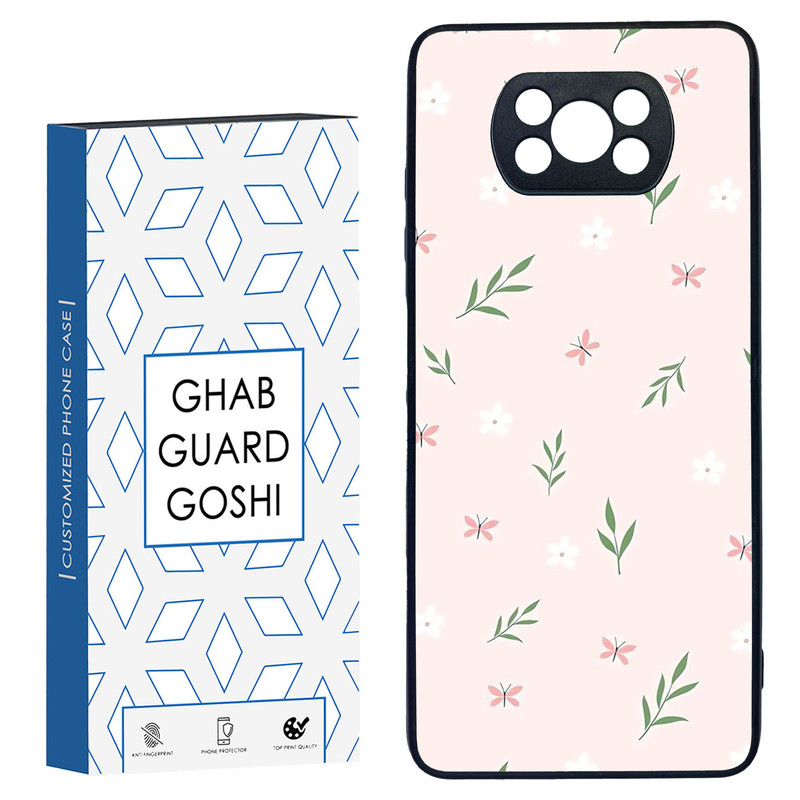 کاور قاب گارد گوشی طرح گل صورتی کد TPU-056 مناسب برای گوشی موبایل شیائومی POCO X3 / X3 PRO / X3 NFC