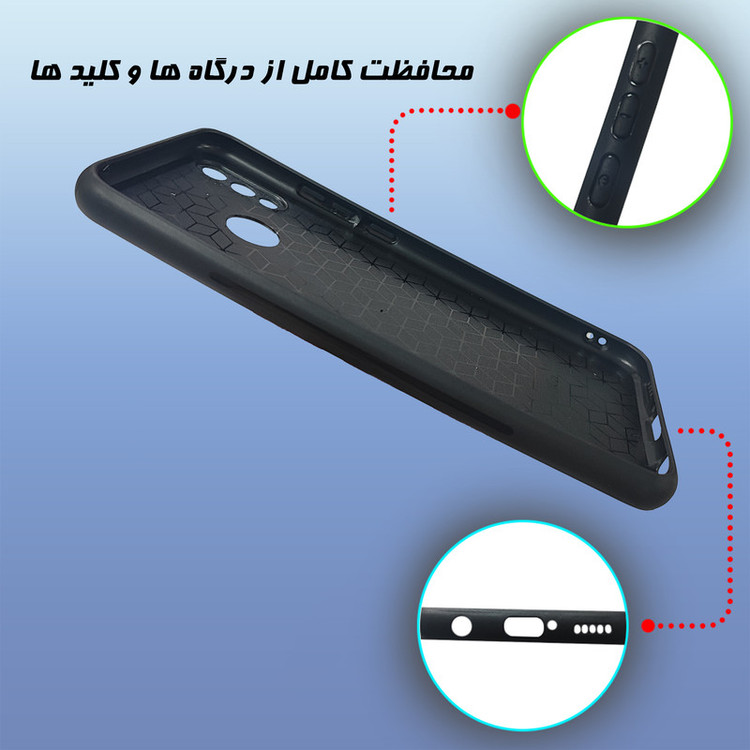 کاور گارد قاب علوی مدل Glass مناسب برای گوشی موبایل هواوی Nova 3i