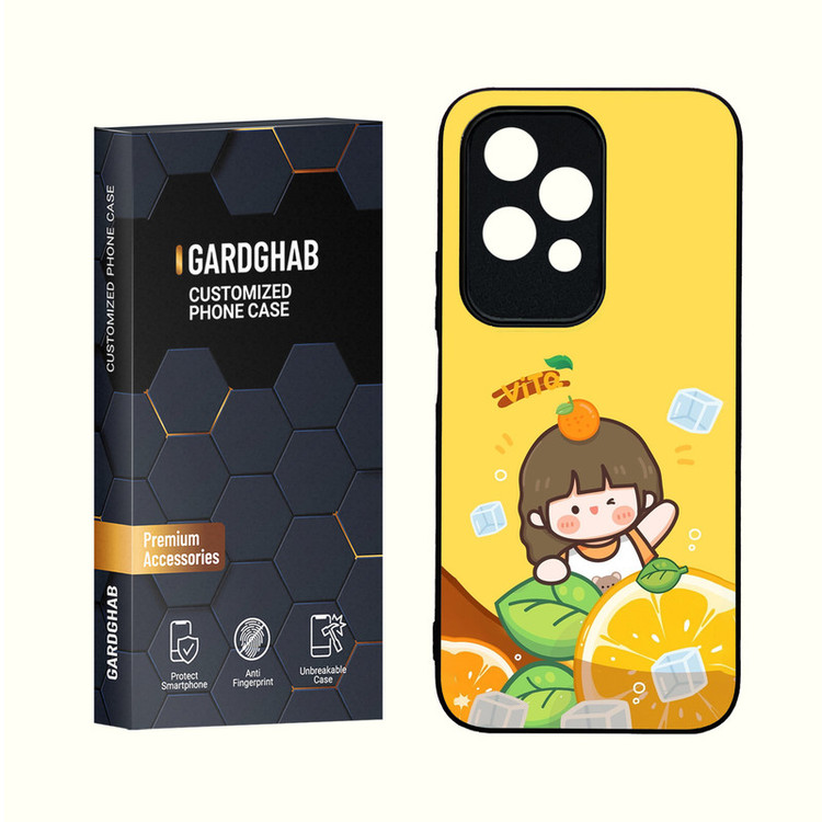 کاور گارد قاب مدل دور ژله ای گلس دخترانه مناسب برای گوشی انر Honor 200Lite 5G
