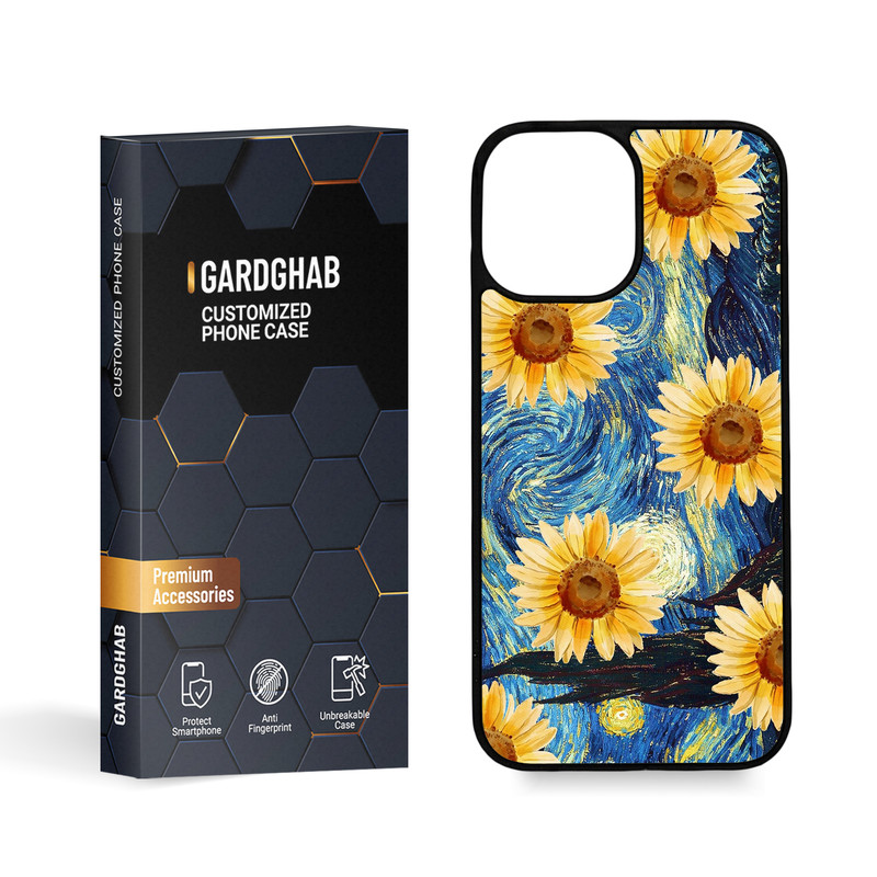 کاور گارد قاب مدل گل مناسب برای گوشی موبایل اپل iPhone 12 Pro Max