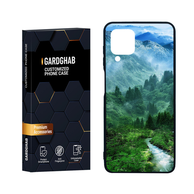 کاور گارد قاب مدل کهکشان و طبیعت مناسب برای گوشی موبایل سامسونگ Galaxy F22 / M22 4G