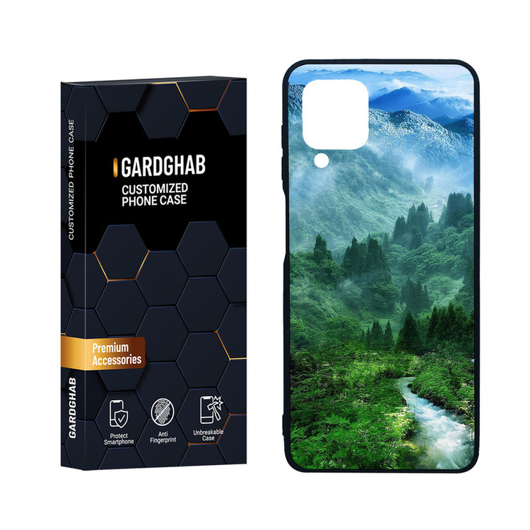 کاور گارد قاب مدل کهکشان و طبیعت مناسب برای گوشی موبایل سامسونگ Galaxy F22 / M22 4G