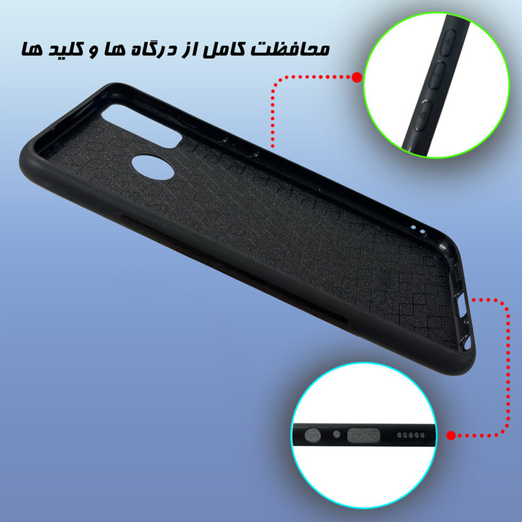 کاور گارد قاب علوی مدل Glass مناسب برای گوشی موبایل انر 9X Lite
