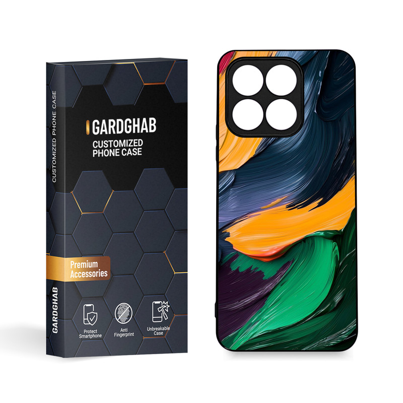 کاور گارد قاب مدل دورژله ای ساده مناسب برای گوشی موبایل آنر X8a 4G