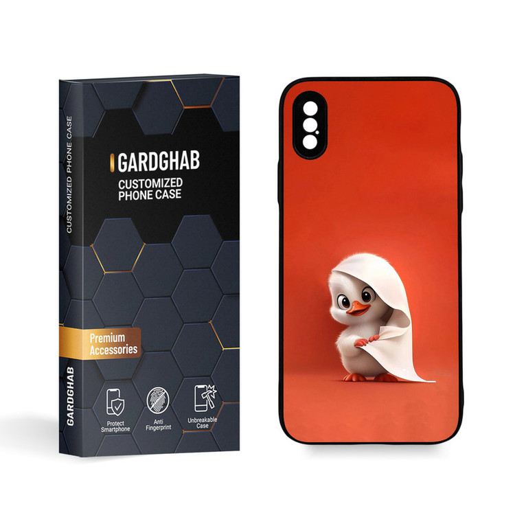 کاور گارد قاب مدل دخترانه مناسب برای گوشی موبایل اپل iPhone X / XS
