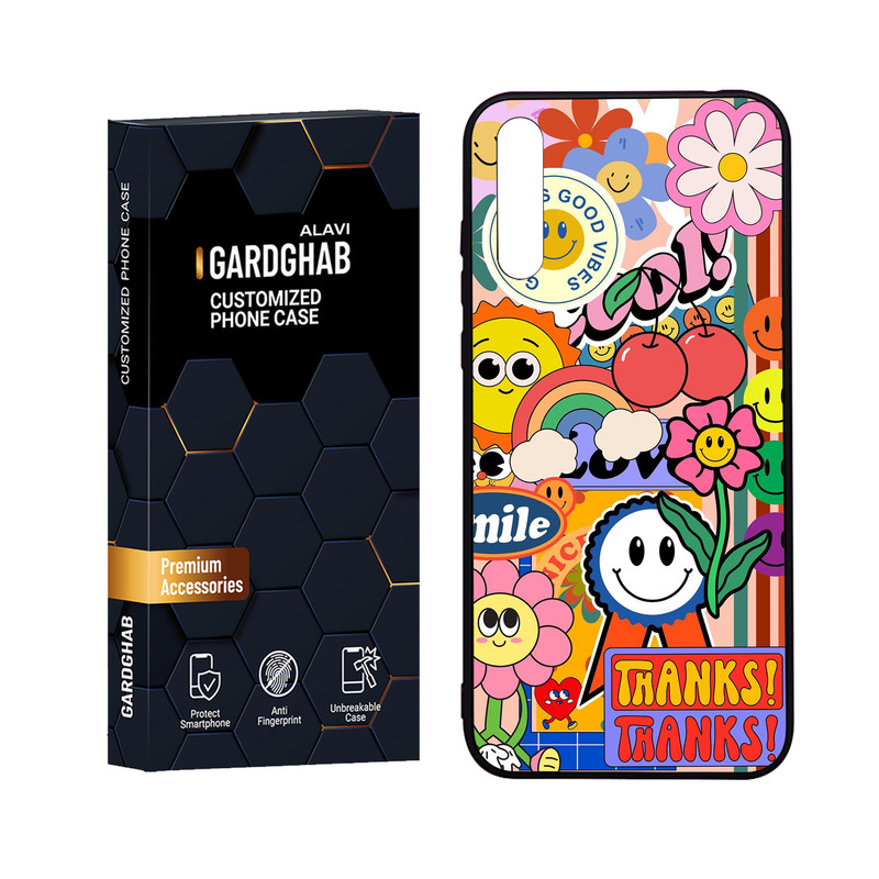 کاور گارد قاب علوی مدل Glass مناسب برای گوشی موبایل هوآوی Y8p