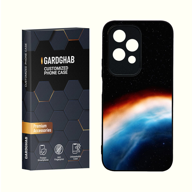 کاور گارد قاب مدل دورژله ای ساده مناسب برای گوشی موبایل آنر 200Lite 5G