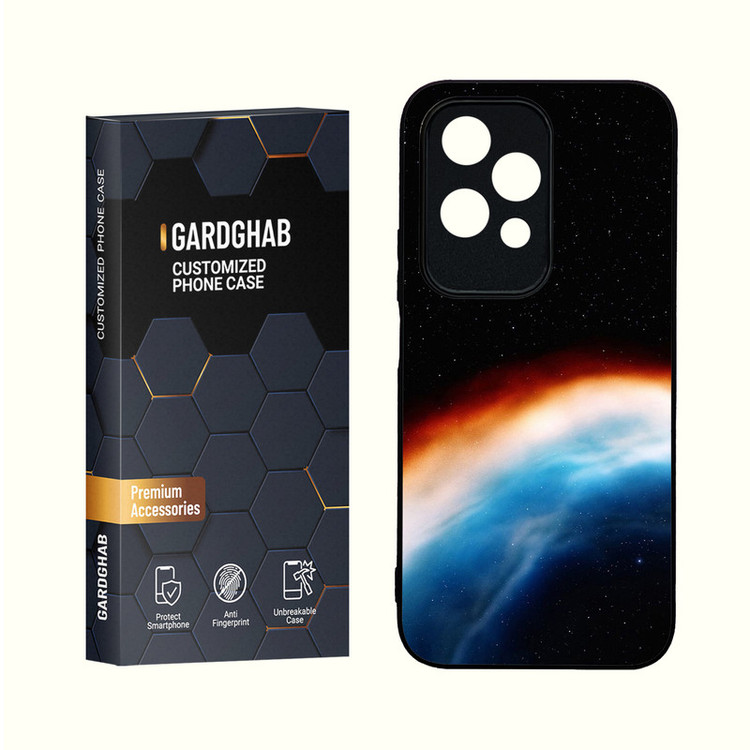 کاور گارد قاب مدل دورژله ای ساده مناسب برای گوشی موبایل آنر 200Lite 5G