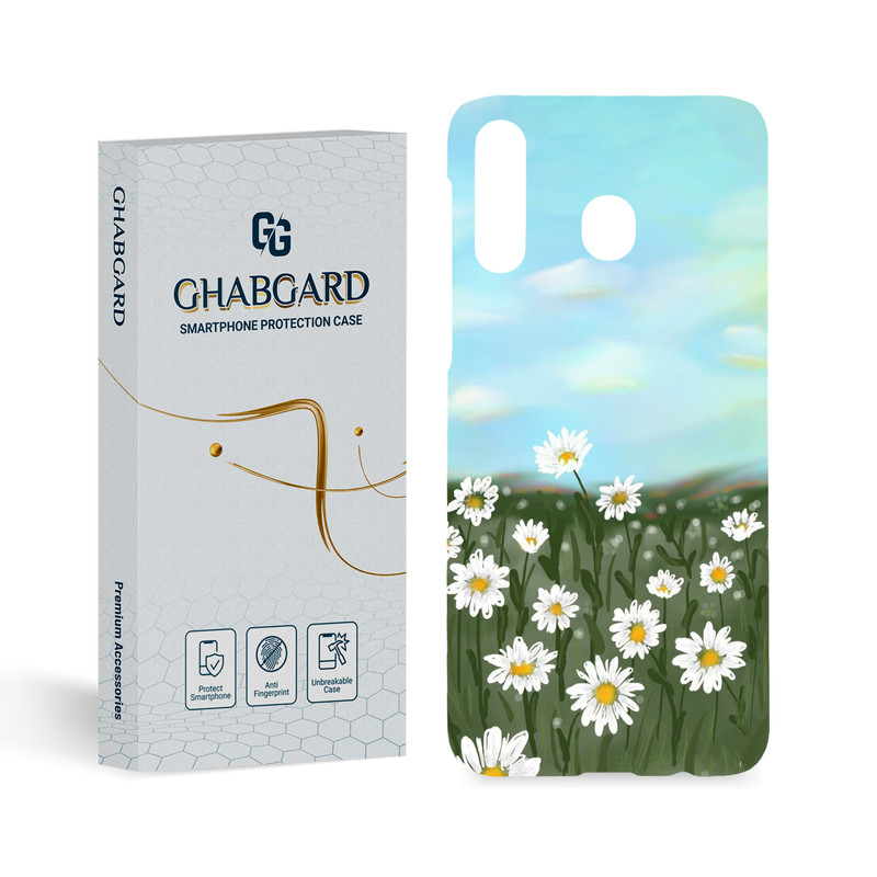 کاور قاب گارد طرح گل مناسب برای گوشی موبایل سامسونگ Galaxy M30