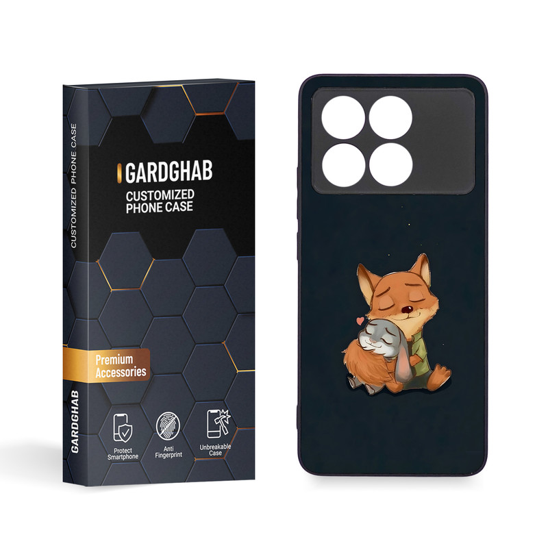 کاور گارد قاب مدل دخترانه مناسب برای گوشی موبایل شیائومی Poco X6 Pro 5G