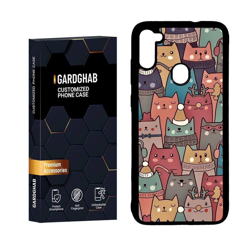 کاور گارد قاب مدل دور ژله ای فانتزی مناسب برای گوشی موبایل سامسونگ Galaxy A11 / M11