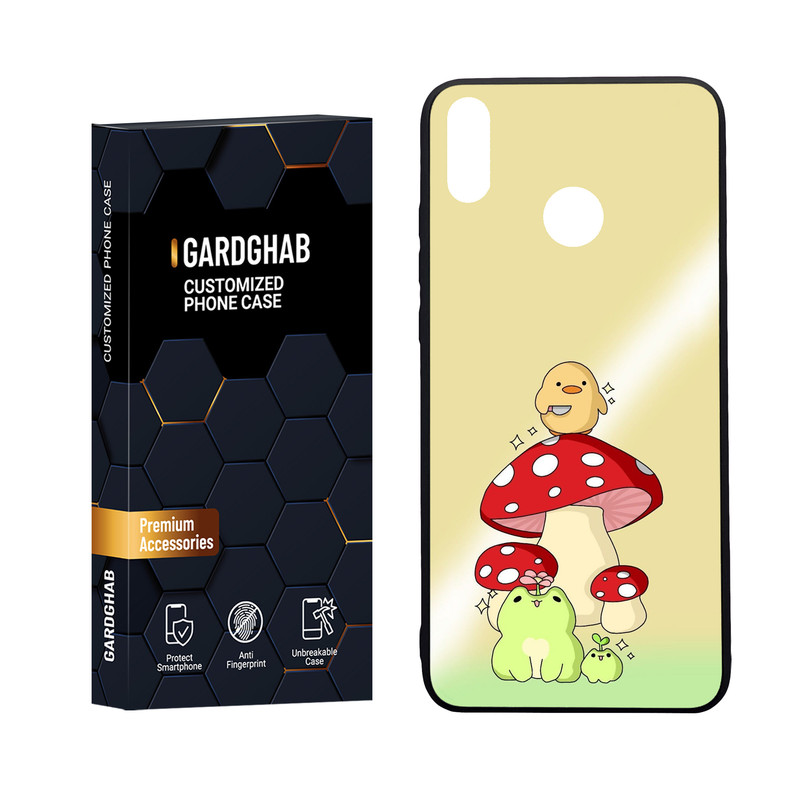 کاور گارد قاب مدل دور ژله ای فانتزی مناسب برای گوشی موبایل آنر  8x