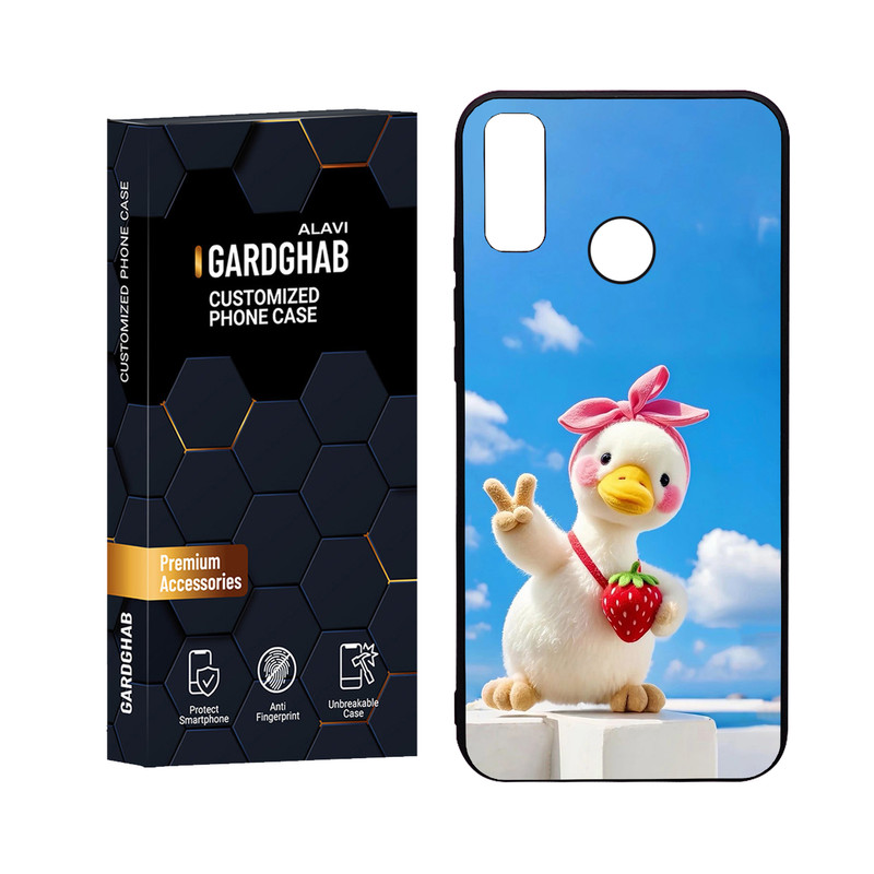 کاور گارد قاب علوی مدل Glass مناسب برای گوشی موبایل هواوی Y8s