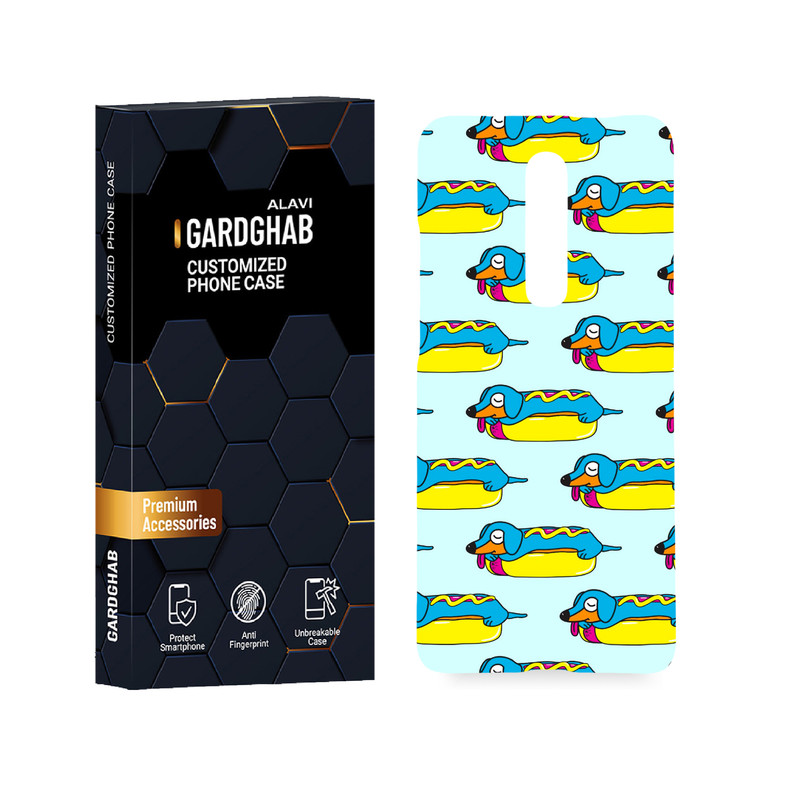 کاور گارد قاب علوی مدل پترن فانتزی مناسب برای گوشی موبایل شیائومی Mi 9T / Mi 9T Pro