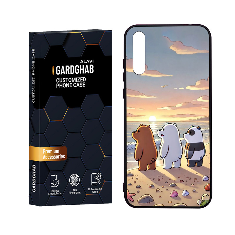 کاور گارد قاب علوی مدل Glass مناسب برای گوشی موبایل هوآوی Y8p