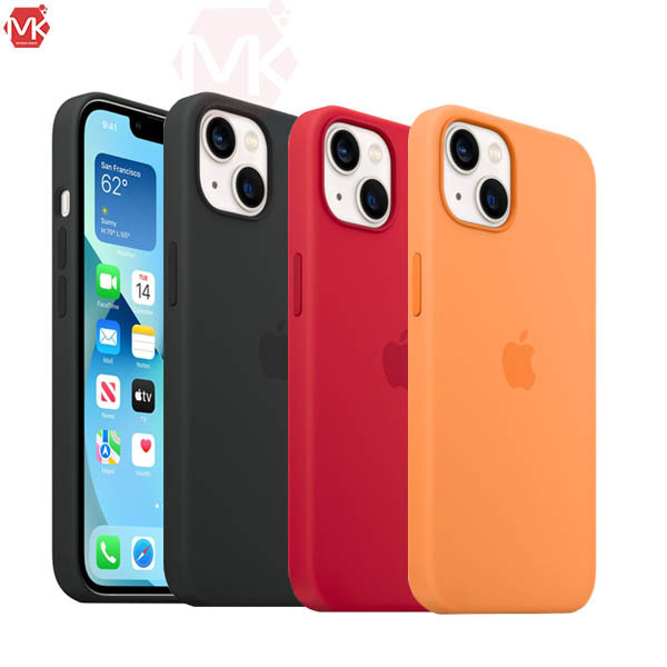 کاور مدل سیلیکونی مناسب برای گوشی موبایل اپل iPhone 13