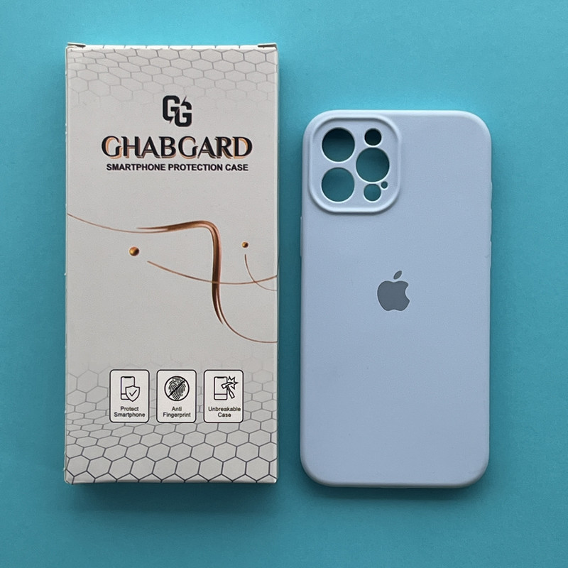 کاور قاب گارد مدل سیلیکونی ساده مناسب برای گوشی موبایل اپل IPhone 12 PROMAX