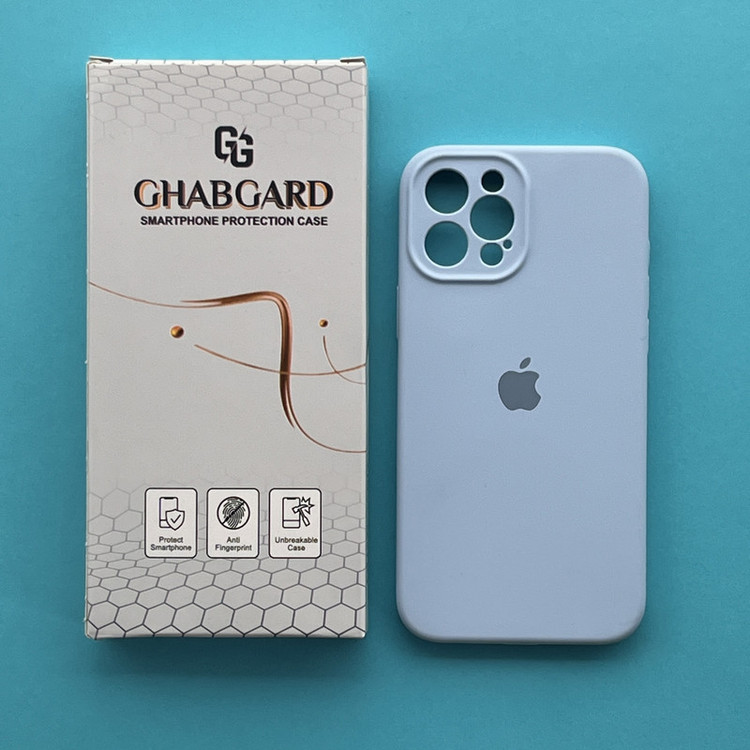 کاور قاب گارد مدل سیلیکونی ساده مناسب برای گوشی موبایل اپل IPhone 12 PROMAX