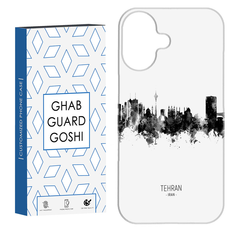 کاور قاب گارد گوشی طرح تهران کد Dimo-736 مناسب برای گوشی موبایل اپل Iphone 16