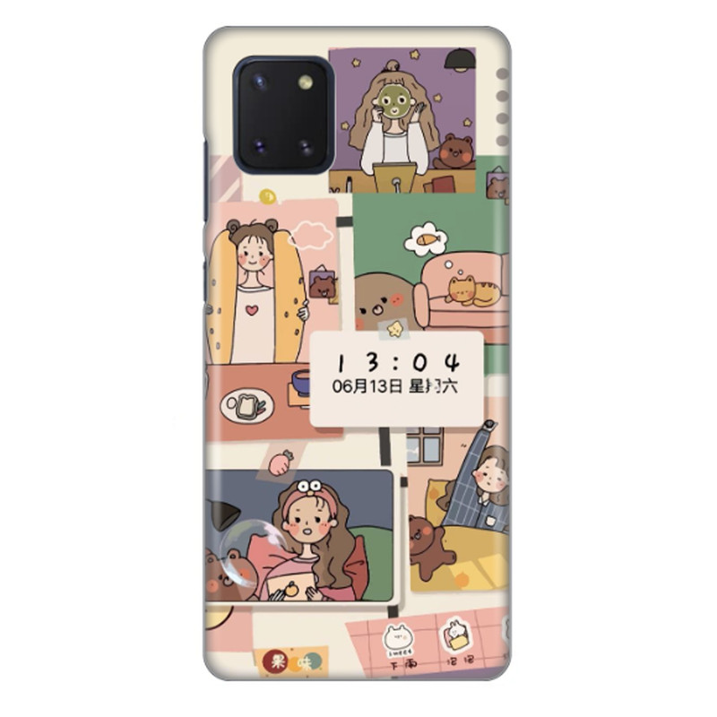کاور طرح دختر انیمه کد DIMO-040 مناسب برای گوشی موبایل سامسونگ galaxy A81 / note 10 lite