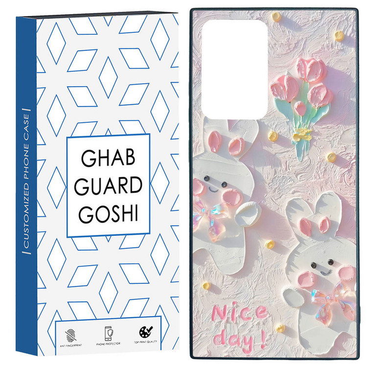 کاور قاب گارد گوشی طرح گل کد TPU-214 مناسب برای گوشی موبایل سامسونگ Galaxy Note 20 Ultra