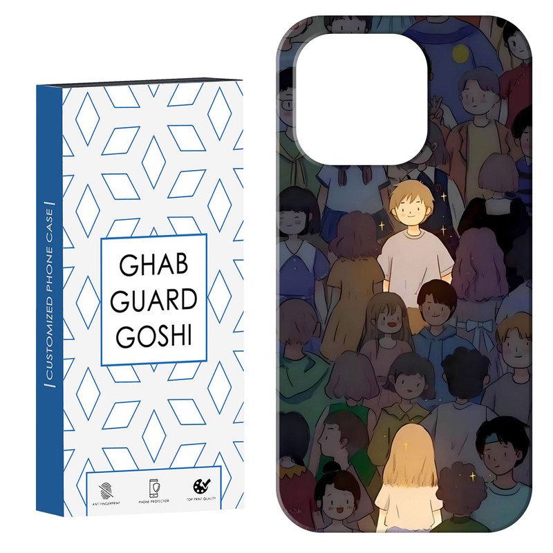 کاور قاب گارد گوشی طرح ست پسرانه کد Dimo-062 مناسب برای گوشی موبایل اپل  IPHONE 16 PRO MAX
