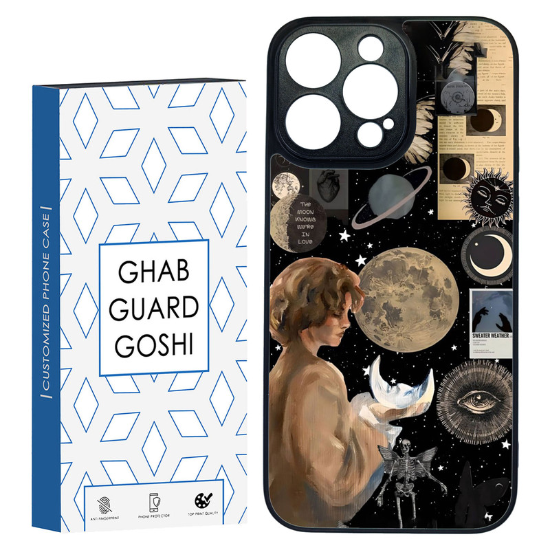 کاور قاب گارد گوشی طرح ماه کد TPU-059 مناسب برای گوشی موبایل اپل Iphone 14 PRO MAX