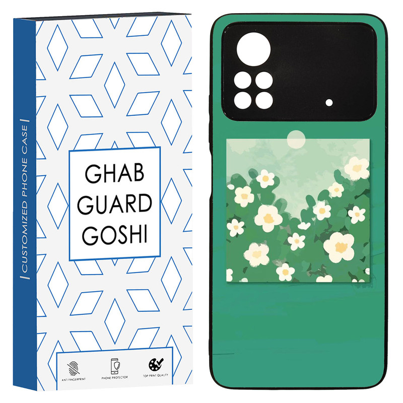 کاور قاب گارد گوشی طرح گل کد TPU-028 مناسب برای گوشی موبایل شیائومی  Poco x4 pro / Poco x4 pro 5g