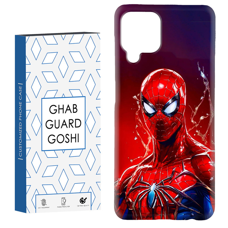 کاور قاب گارد گوشی طرح مردعنکبوتی کد Dimo-374 مناسب برای گوشی موبایل سامسونگ Galaxy A12 / Galaxy M12