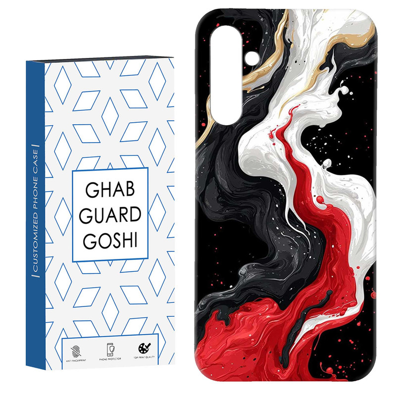 کاور قاب گارد گوشی طرح آبرنگی کد Dimo-582 مناسب برای گوشی موبایل سامسونگ Galaxy A34 / A34 5g