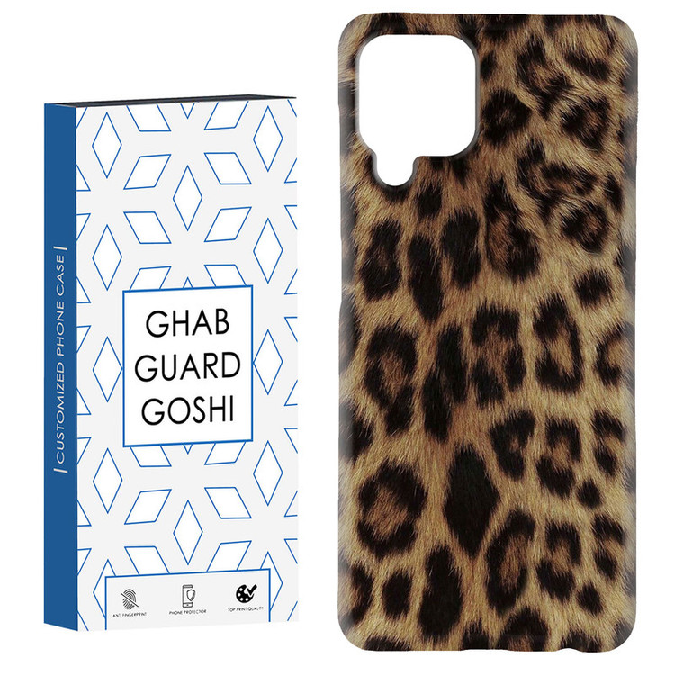 کاور قاب گارد گوشی طرح پلنگی کد Dimo-980 مناسب برای گوشی موبایل سامسونگ Galaxy A12 / Galaxy M12