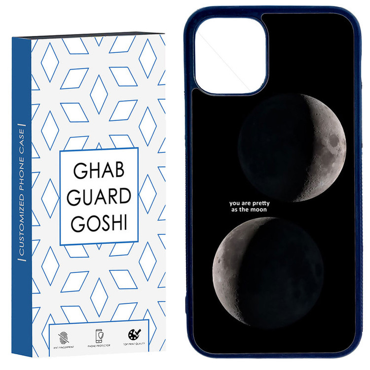کاور قاب گارد گوشی طرح ماه کد TPU-078 مناسب برای گوشی موبایل اپل Iphone 11 PRO