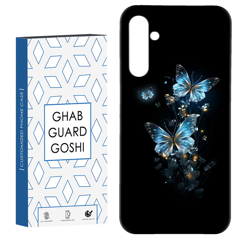 کاور قاب گارد گوشی طرح پروانه کد Dimo-368 مناسب برای گوشی موبایل سامسونگ Galaxy A34 / A34 5g