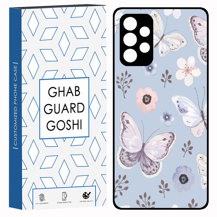 کاور قاب گارد گوشی طرح پروانه کد TPU-004 مناسب برای گوشی موبایل سامسونگ Galaxy A53