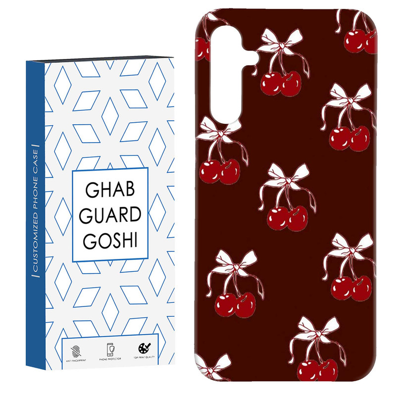 کاور قاب گارد گوشی طرح پاپیون و گیلاس کد Dimo-948 مناسب برای گوشی موبایل سامسونگ Galaxy A54