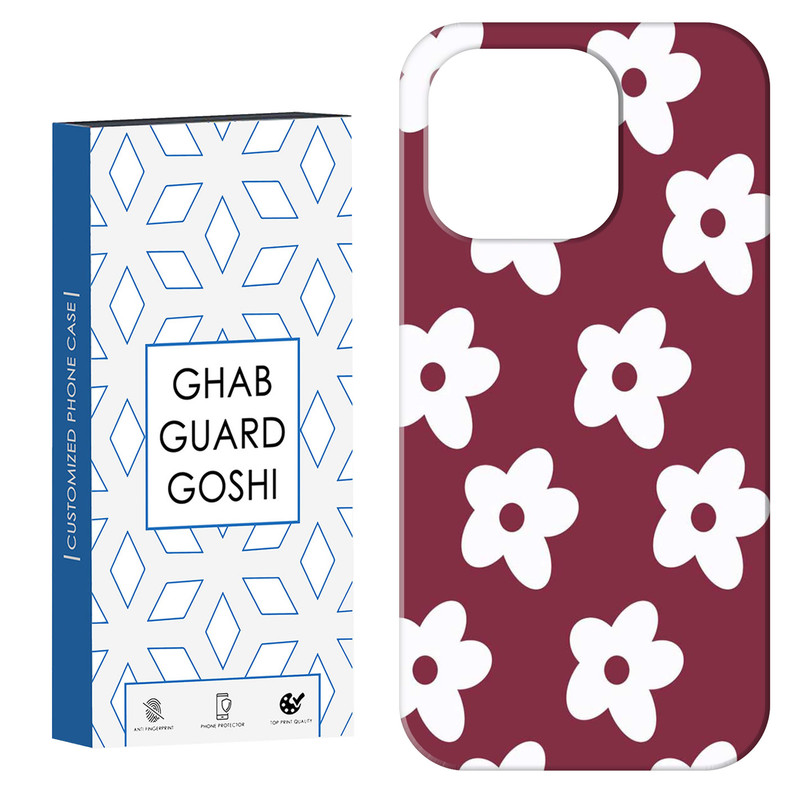 کاور قاب گارد گوشی طرح گل کد Dimo-830 مناسب برای گوشی موبایل اپل  IPHONE 16 PRO MAX