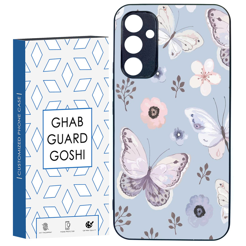 کاور قاب گارد گوشی طرح پروانه  کد TPU-004 مناسب برای گوشی موبایل سامسونگ Galaxy A34