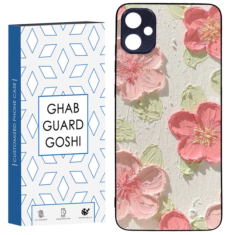 کاور قاب گارد گوشی طرح گل کد TPU-282 مناسب برای گوشی موبایل سامسونگ Galaxy A05