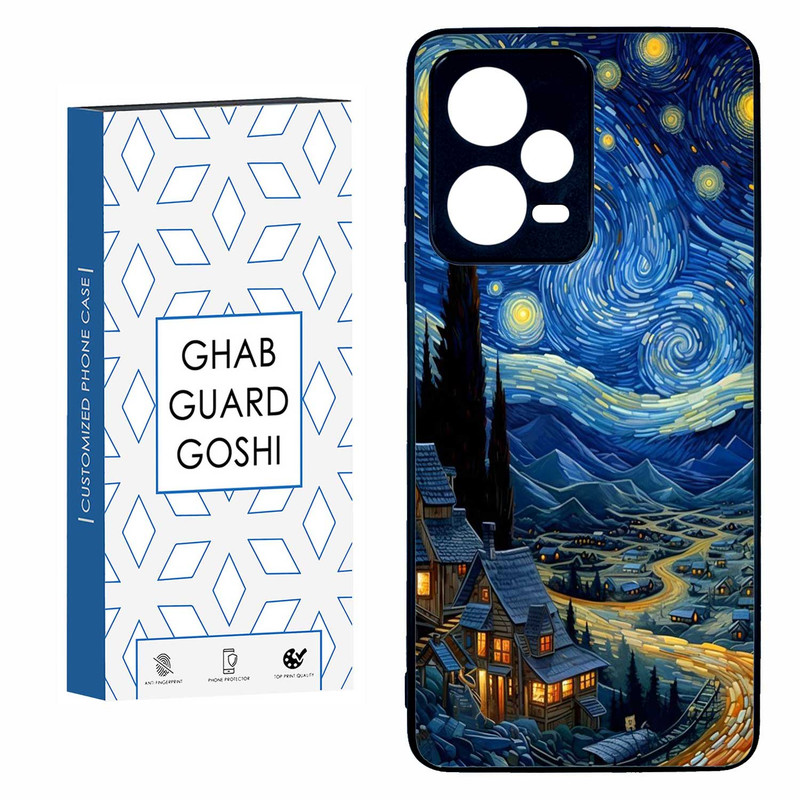 کاور قاب گارد گوشی طرح ونگوگ کد TPU-069 مناسب برای گوشی موبایل شیائومی  REDMI NOTE 12 PRO 5G
