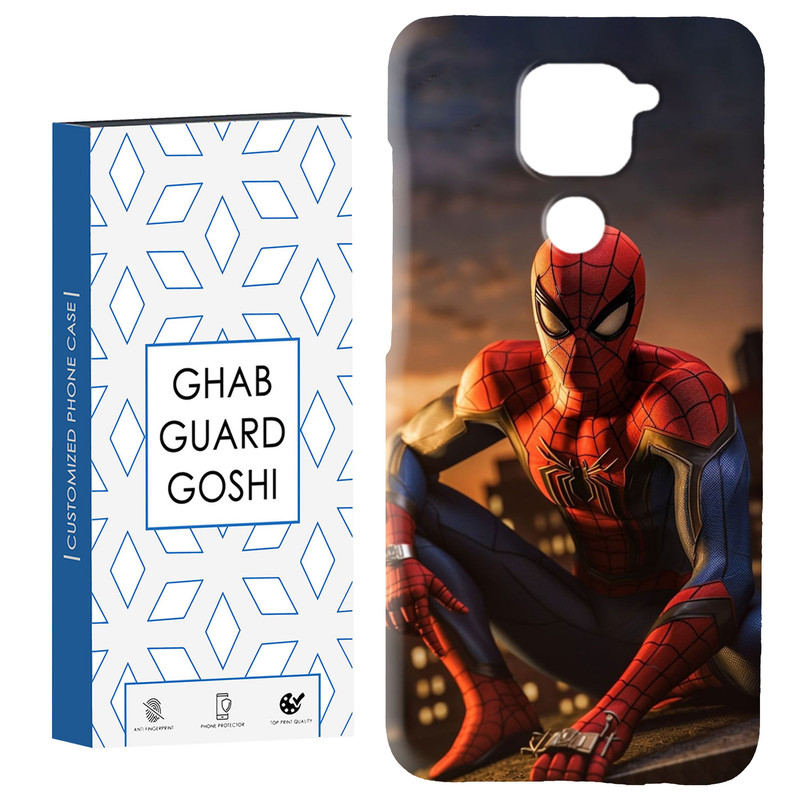 کاور قاب گارد گوشی طرح مرد عنکبوتی کد Dimo-284 مناسب برای گوشی موبایل شیائومی Redmi Note 9 4G