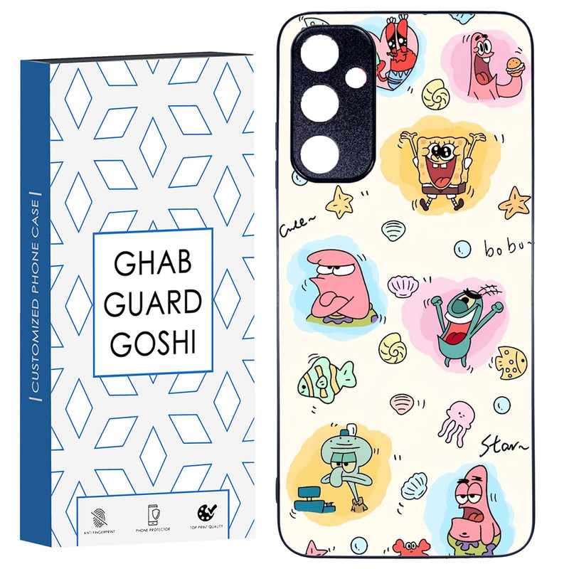 کاور قاب گارد گوشی طرح باب و پاتریک کد TPU-198 مناسب برای گوشی موبایل سامسونگ Galaxy A05S
