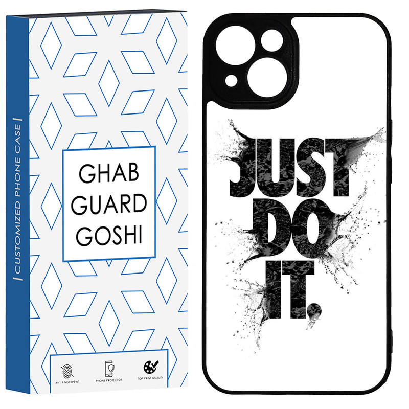کاور قاب گارد گوشی طرح just do it کد TPU-107 مناسب برای گوشی موبایل اپل IPHONE 13 / 14