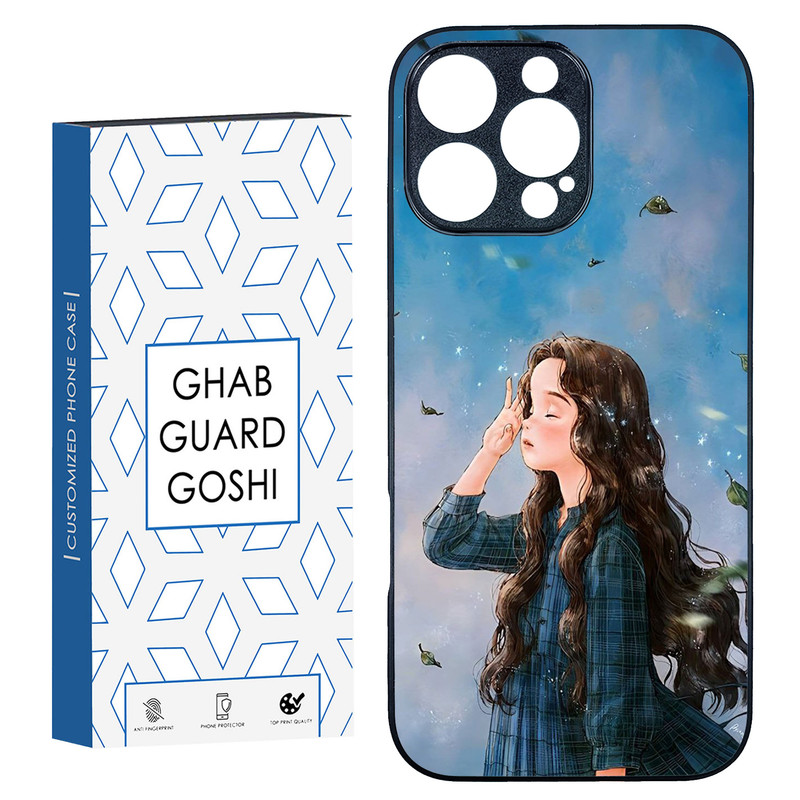کاور قاب گارد گوشی طرح دخترانه کد TPU-037 مناسب برای گوشی موبایل اپل Iphone 16 Pro Max