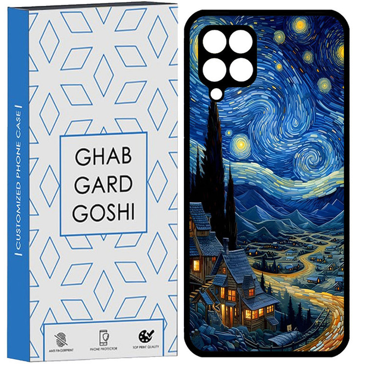 کاور قاب گارد گوشی طرح ونگوگ کد TPU-069 مناسب برای گوشی موبایل سامسونگ Galaxy A12 / M12