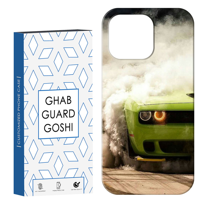 کاور قاب گارد گوشی طرح ماشینی کد Dimo-767 مناسب برای گوشی موبایل اپل IPHONE 14 PRO