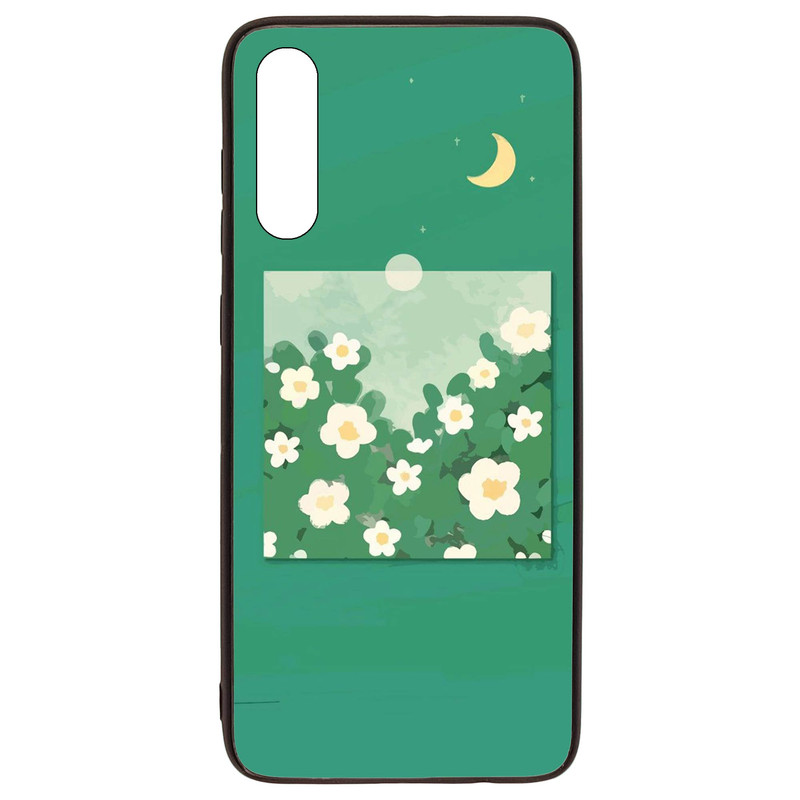کاور قاب گارد گوشی طرح گل کد TPU-028 مناسب برای گوشی موبایل سامسونگ Galaxy A70 / A70s