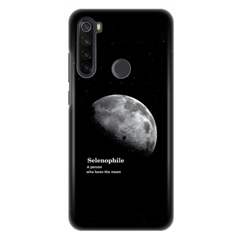 کاور طرح ماه مشکی کد DIMO-063 مناسب برای گوشی موبایل شیائومی redmi note 8 pro